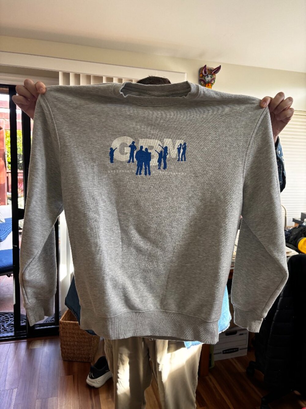 Bilbao Guggenheim sweatshirt from museum in Spain - pullover L
